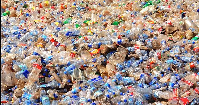 Plastic bottles - are you contributing to this? ©  SW